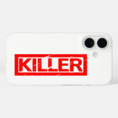 Killer-Briefmarke Case-Mate iPhone Hülle (Rückseite (Horizontal))