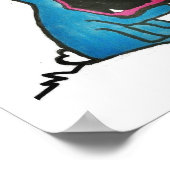 Killer Bunny braucht eine Umarmung Poster (Ecke)