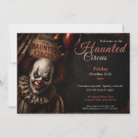 Killer Clown | Halloween-Kostüm-Party-Einladung