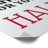 Killer Clown, Halloween Willkommen Poster (Ecke)