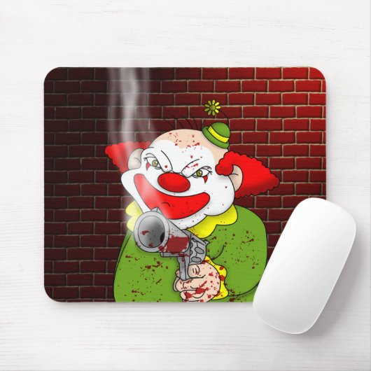 Killer Clown Mousepad (Mit Mouse)