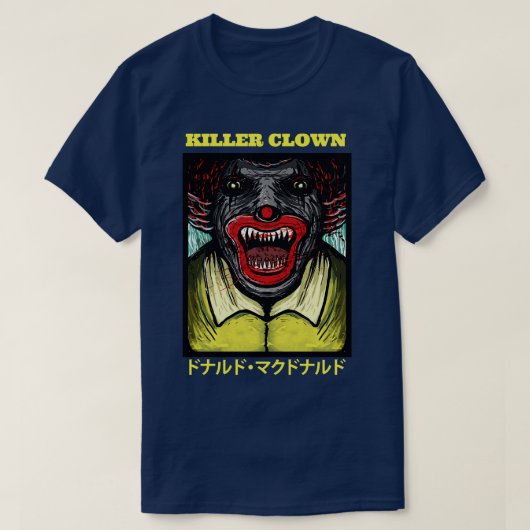 Killer Clown T-Shirt (Design vorne)