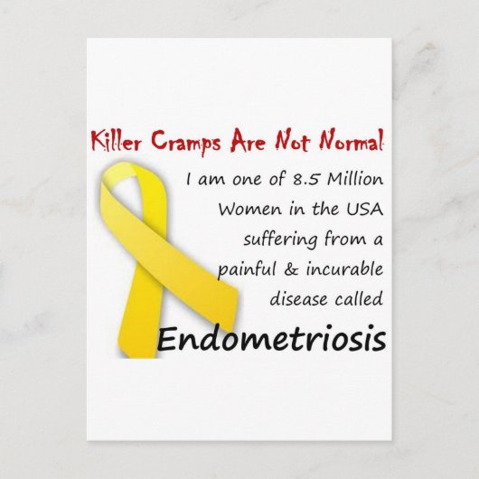 Killer Cramps sind nicht normal! Postkarte (Vorderseite)