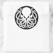 Killer Cthulhu Aufkleber (BLACK) (nur zeitlich beg (Tasche)