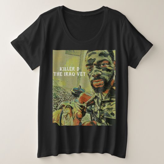 Killer D Große Größe T-Shirt