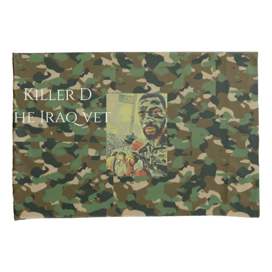 Killer D. Irakarzt Kissenbezug (Vorderseite-Rechts)