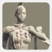 Killer Frost Alternate Quadratischer Aufkleber (Vorderseite)