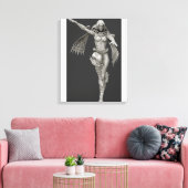 Killer Frost Leinwanddruck (Insitu (Wohnzimmer))