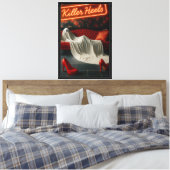 Killer-Heels Leinwanddruck (Insitu (Schlafzimmer))