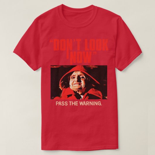 Killer im Roten Coat T-Shirt (Design vorne)
