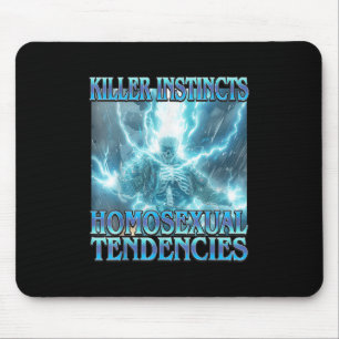 Killer Instinkte Homoual Tendenzen - Funny Skelet Mousepad