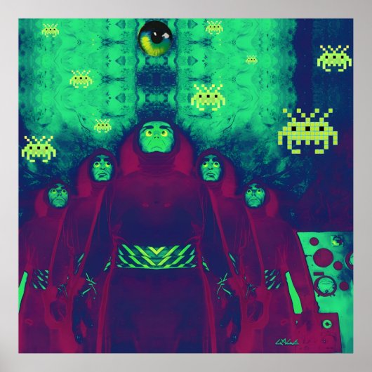 Killer-Invasoren aus dem Weltraum Poster (Vorne)