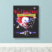 Killer Klowns Clowns From Outer Space Movie Horror Leinwanddruck (Insitu (Holzboden))