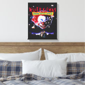 Killer Klowns Clowns From Outer Space Movie Horror Leinwanddruck (Insitu (Schlafzimmer))