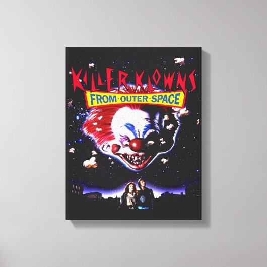 Killer Klowns Clowns From Outer Space Movie Horror Leinwanddruck (Vorderseite)