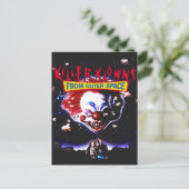 Killer Klowns Clowns From Outer Space Movie Horror Postkarte (Stehend Vorderseite)