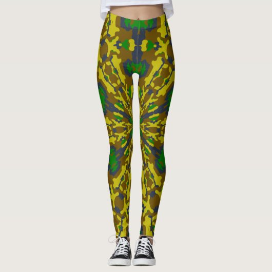 Killer Ninja Glam Girl Camouflage Leggings (Vorderseite)