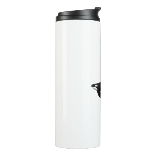 Killer Orca Wal Thermosbecher (Nach links gedreht)