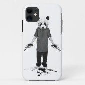 Killer Panda Case-Mate iPhone Hülle (Rückseite)