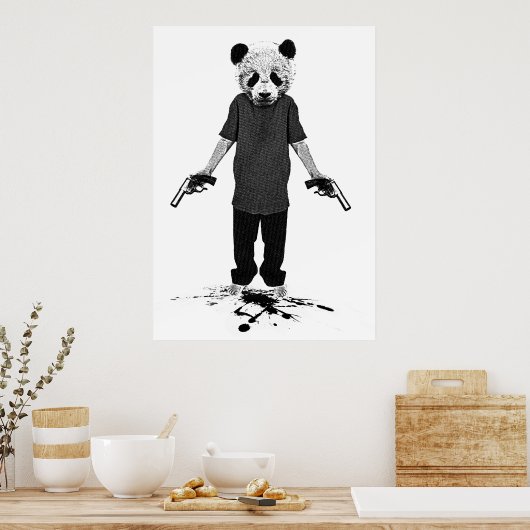 Killer Panda Poster (Küche)