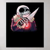 Killer Sans Undertale Poster (Vorne)