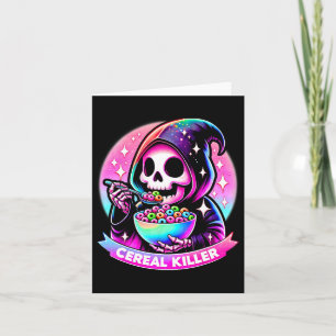 Killer Sensenmann Halloween Skelett Der grimmige S Karte
