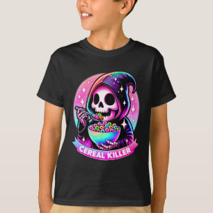 Killer Sensenmann Halloween Skelett Der grimmige S T-Shirt
