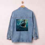 KILLER SHARK DENIM JACKET JEANSJACKE (Hangar)
