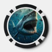 KILLER SHARK POKER CHIPS (Rückseite)