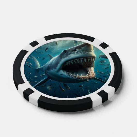 KILLER SHARK POKER CHIPS (Einzeln)