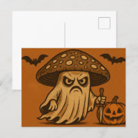 Killer Shroom Spooky Ghost with Knife