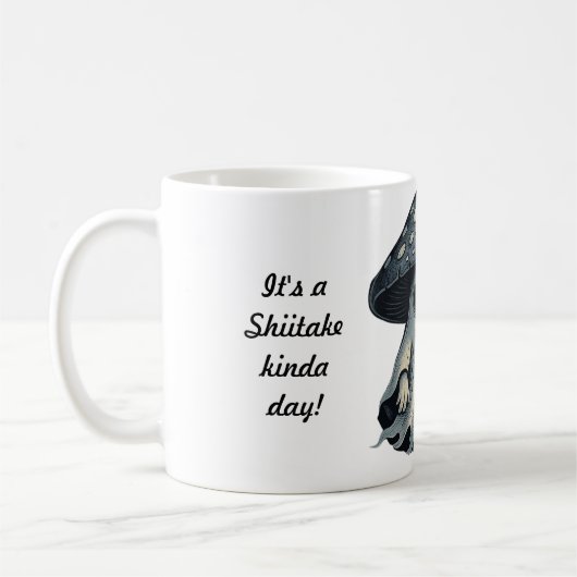 Killer 'Shroom – Spooky Ghost with Knife Kaffeetasse (Links)