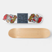 Killer Skater Skateboard Horror Design Decke (Horizontal)