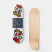 Killer Skater Skateboard Horror Design Decke (Vorderseite)