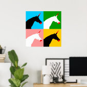 Killer Unicorn (Art Print) Poster (Heimbüro)