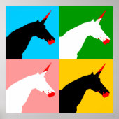 Killer Unicorn (Art Print) Poster (Vorne)