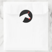 Killer Unicorns (nur Bild) Runder Aufkleber (Tasche)
