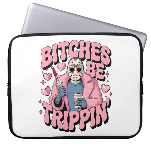 Killer Valentine Vibes Laptopschutzhülle (Vorderseite)