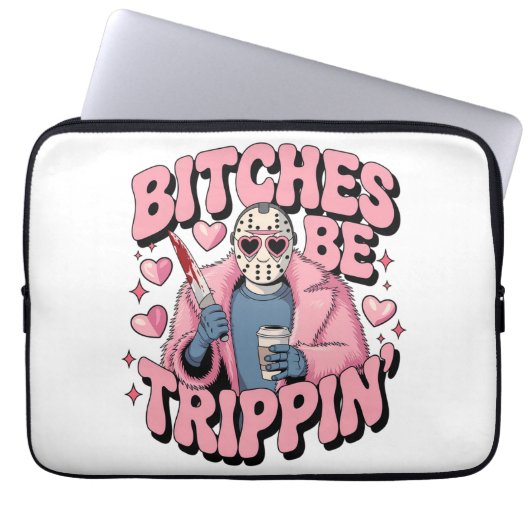 Killer Valentine Vibes Laptopschutzhülle (Vorderseite)