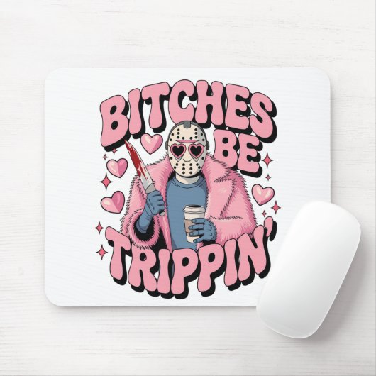 Killer Valentine Vibes Mousepad (Mit Mouse)