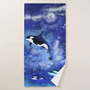 Killer Whale Bath Handtuch Set