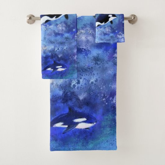 Killer Whale Bath Handtuch Set (Insitu)