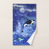 Killer Whale Bath Handtuch Set (Handtuch)