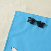 Killer whale cartoon illustration strandtuch (Beispiel)