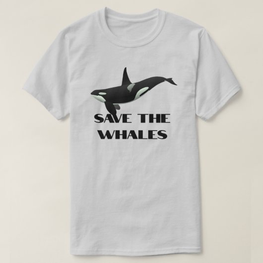 Killer Whale Conservation T-Shirt (Design vorne)