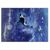 Killer Whale Cutting Board Schneidebrett (Vorderseite)