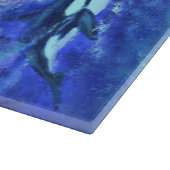 Killer Whale Cutting Board Schneidebrett (Ecke)