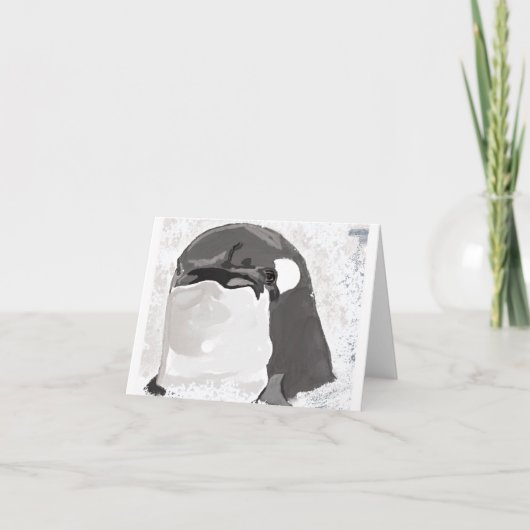 Killer Whale 🐳 Dankeskarte (Vorderseite)