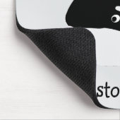Killer Whale Design Mousepad (Ecke)