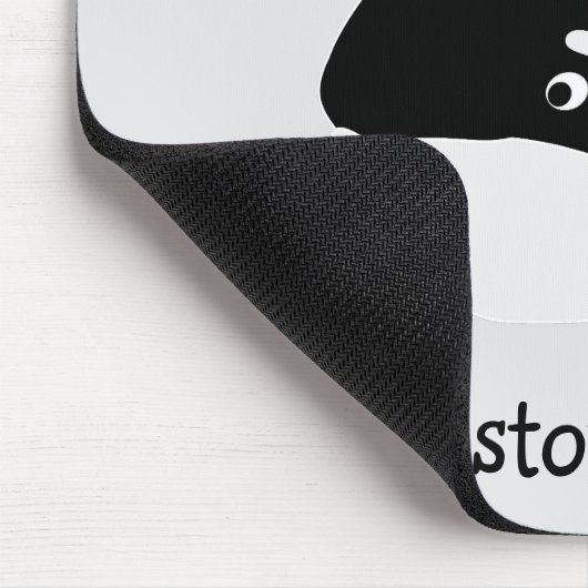 Killer Whale Design Mousepad (Ecke)